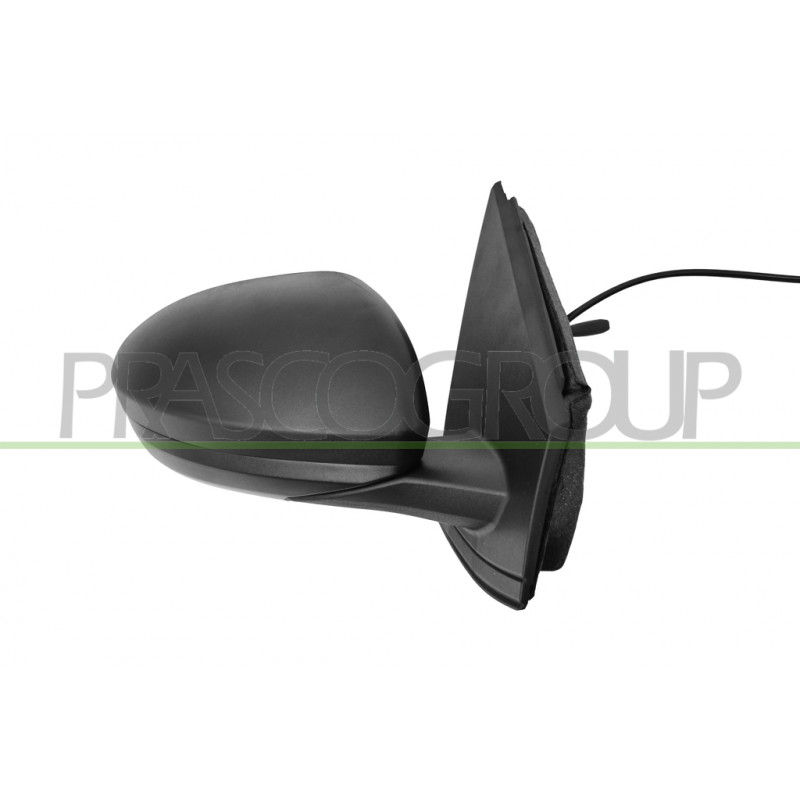 Retroviseur Droit-A Cable-Noir-Avec Sonde-Convexe-2 Broches