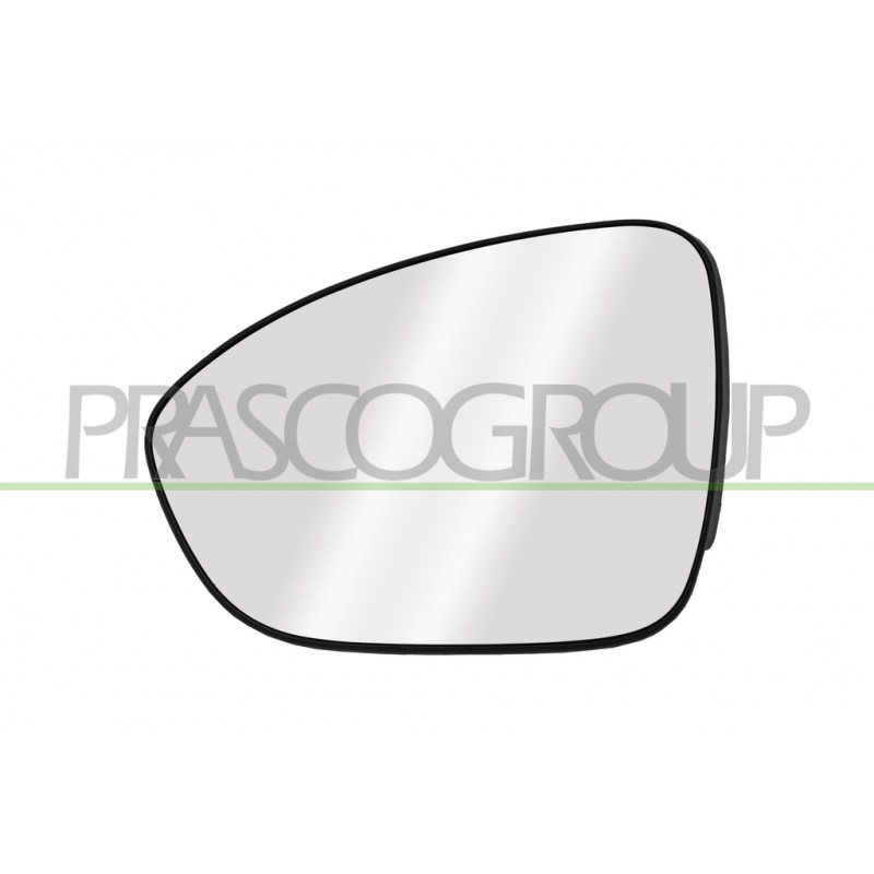 Verre De Retroviseur Gauche-Chauffant-Convex