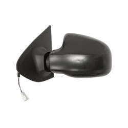 Rétroviseur électrique noir côté chauffeur