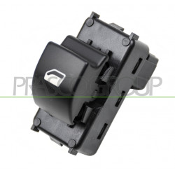 Interrupteur lève-vitre noir pour porte avant côté passager