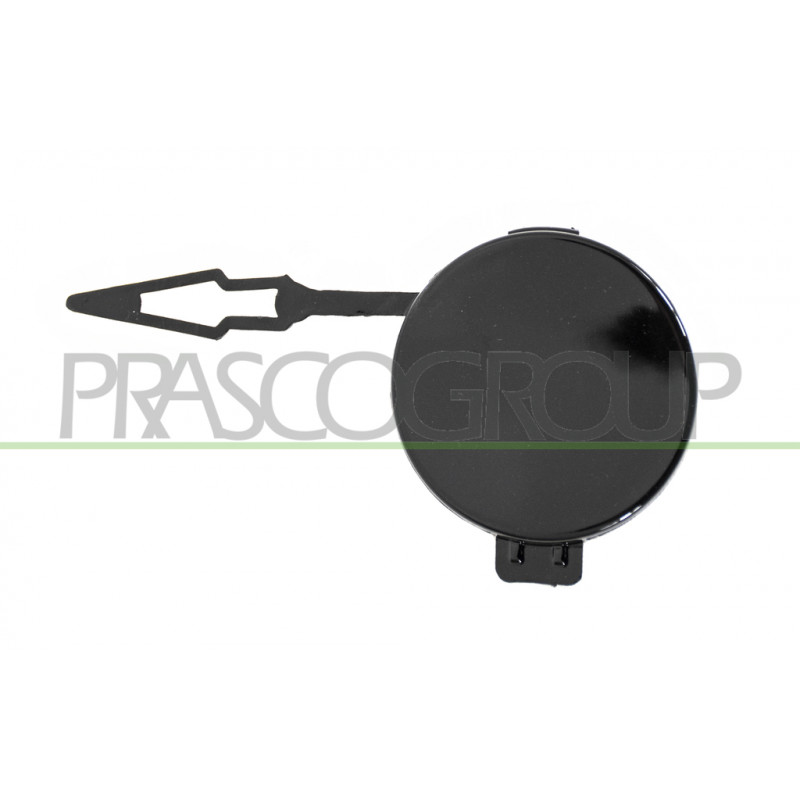 Cache Crochet Arriere-Noire Brillant