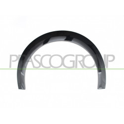 Extension d'aile arrière noir brillant côté passager