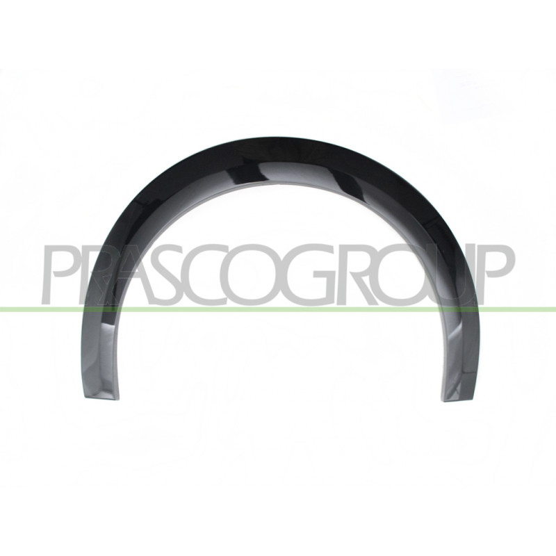 Extension d'aile arrière noir brillant côté chauffeur