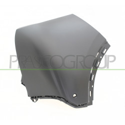 Embout Droit De Pare-Chocs Avant Avec Appret-Avec Trous Aide Stationnement?