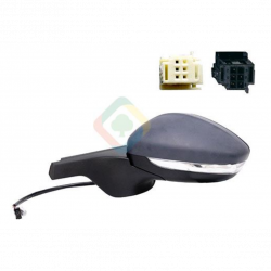 Rétroviseur côté chauffeur Électrique, Convexe, Chauffant, Avec Couche D'Apprêt,