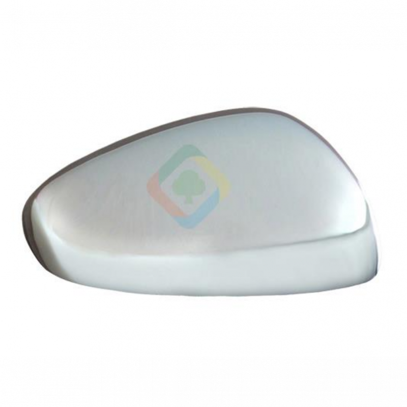 Coque de rétroviseur chrome côté passager