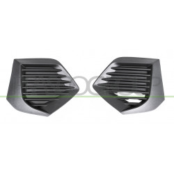 Jeu de Grille de Pare-Chocs Avant-Noir Structure' (côté passagerôté chauffeur)