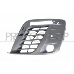 Grille côté chauffeur Noire de Pare-Chocs-avec Trous Radar