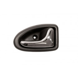 Manecilla Interior Delantera Derecha  Con Palanca Cromada-Escudo Negro