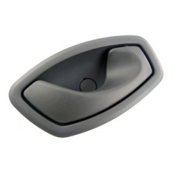 Poignée intérieure noir de porte avant et arrière côté passager