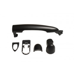 Poignée extérieure de porte à peindre avec apprêt