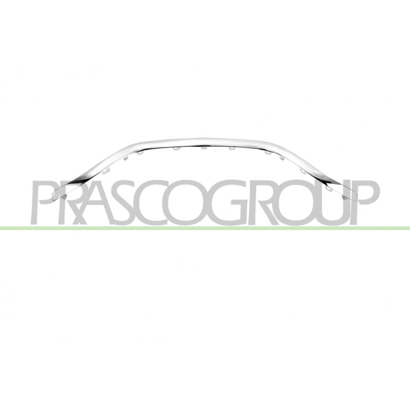 Moulure Inferieure Chromee de Grille de Calandre