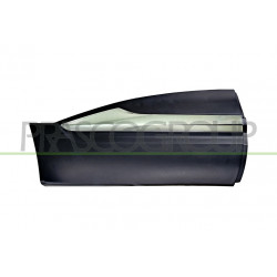 Bandeau de Porte arrière côté passager-Noir Structure'-avec Moulure Chromee