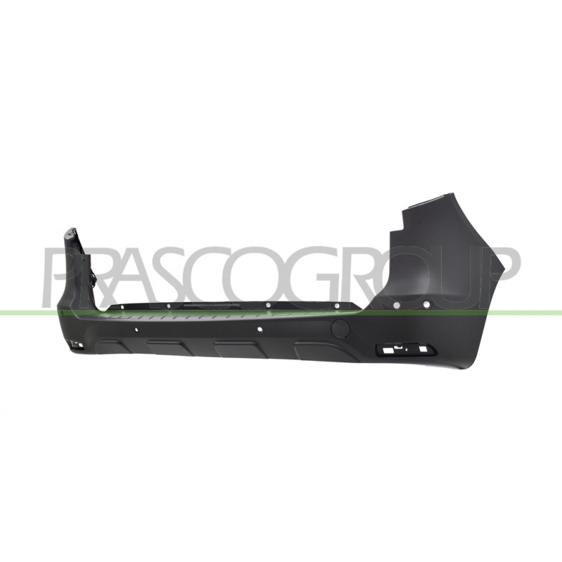 Pare-Chocs Arriere-Noir-Structure'-Avec Trous Capteurs-Avec Cache Crochet??