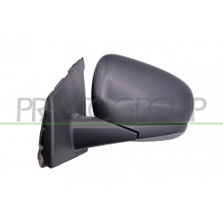 Retroviseur Gauche Manuel-Noir-Convexe
