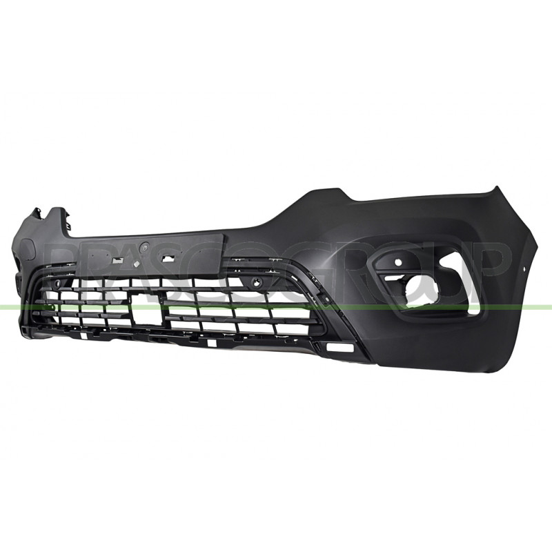 Pare-Chocs Avant Noir Structure'-Avec Trous Radar, Antibrouillards Et Aide Stati