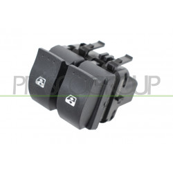 Panneau à bouton-poussoir noir pour porte avant côté passager