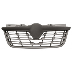 Grille de calandre peinte argent-noir