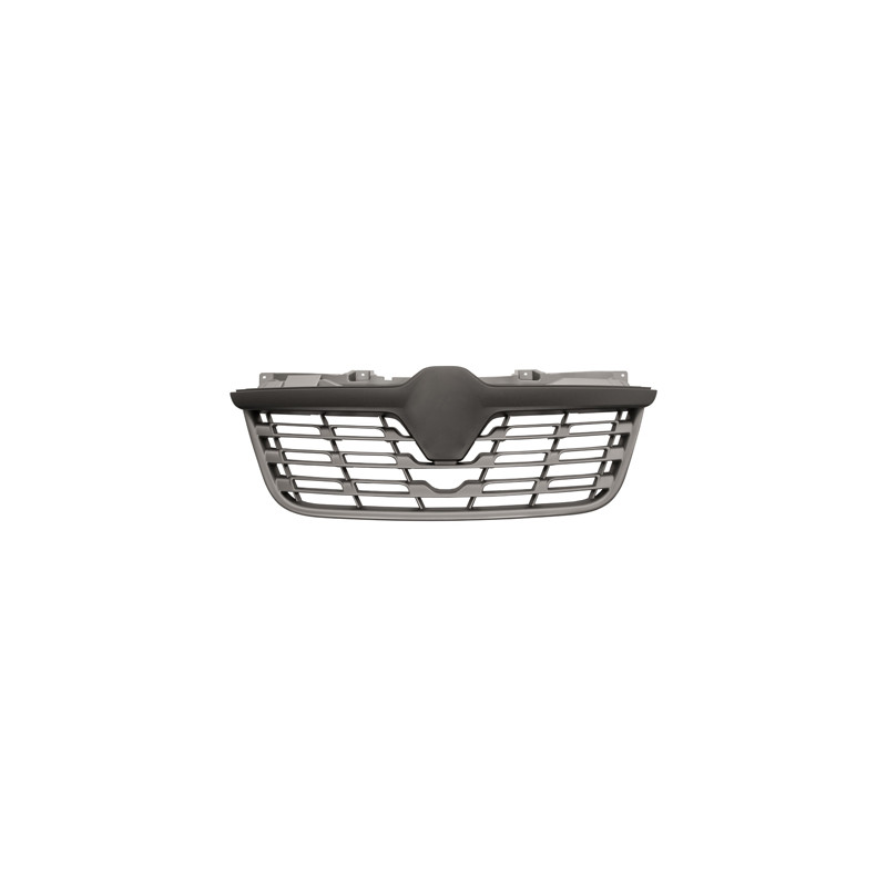 Grille de calandre peinte argent-noir