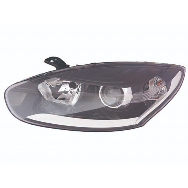 Phare côté chauffeur H7 Electrique avec Moteur-Noir