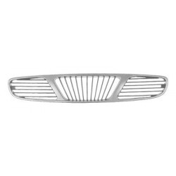 Grille de calandre avec chrome