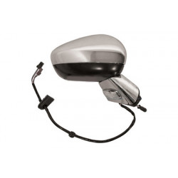 Rétroviseur électrique, rabattable électriquement, à peindre avec apprêt