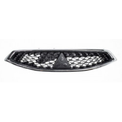 Grille de calandre noir avec moulure chrome