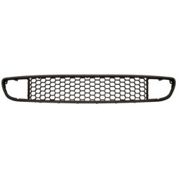 Grille centrale noire de pare-chocs avant