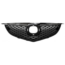 Grille de calandre noir avec moulure chrome