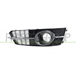 GRILLE DROITE NOIRE BRILLANTE DE PARE-CHOCS-AVEC SIEGES ANTIBROUILLARD-AVEC CADR