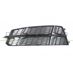 GRILLE GAUCHE DE PARE-CHOCS AVEC MOULURE NOIRE BRILLANT MOD. S-LINE